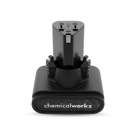 Chemicalworkz EVO Upgraded Battery 12V 5Ah Front view on white background
