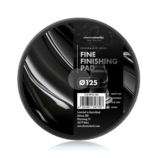 Chemicalworkz Polishing Pad 125 mm (5") - Fine Finishing Black