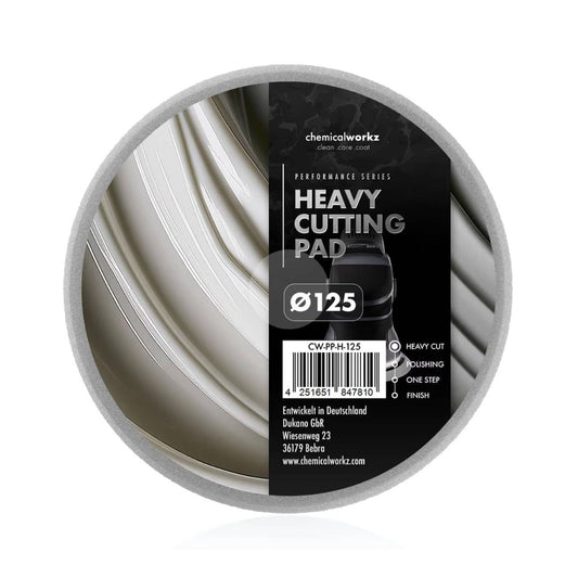 Chemicalworkz Polishing Pad 125 mm (5") - Heavy Cut Grey chemicalworkz