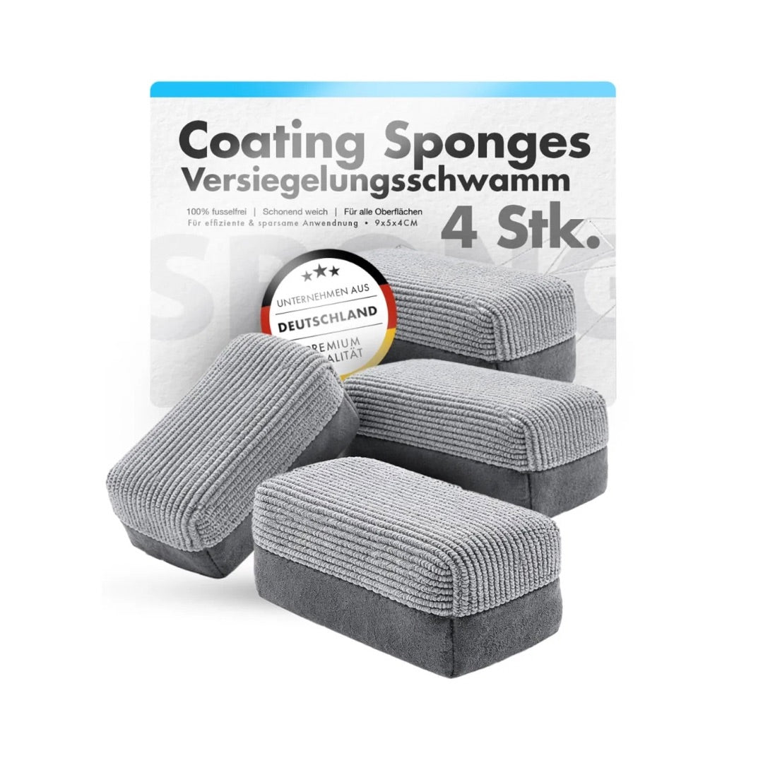 Chemicalworkz Ceramic Coating and Wax Applicator 4 Pack