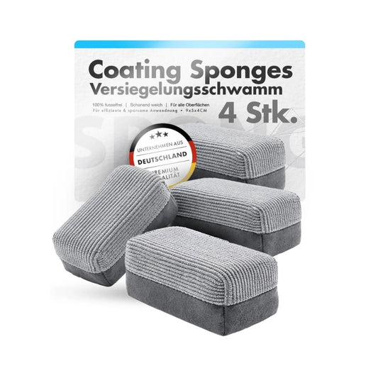 Chemicalworkz Ceramic Coating and Wax Applicator 4 Pack