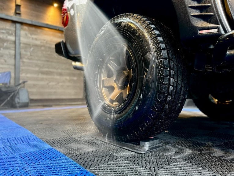 RIMMATS Rim Mats Wheel Platform for Cleaning and Dressing. Rimmats Ireland