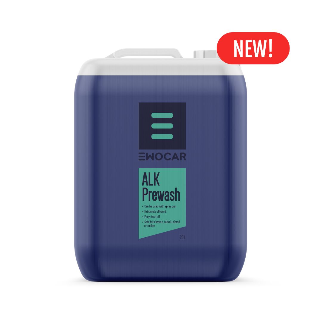 EWOCAR Alkaline Pre-Wash 20L with NEW label on white background by EWOCAR Ireland