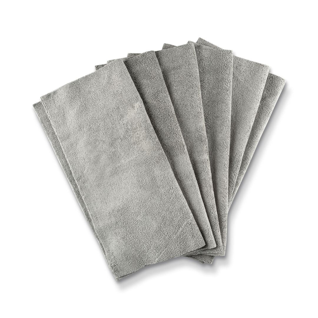 20 Set of gray Ewocar microfibre with a 'New!' label on a white background