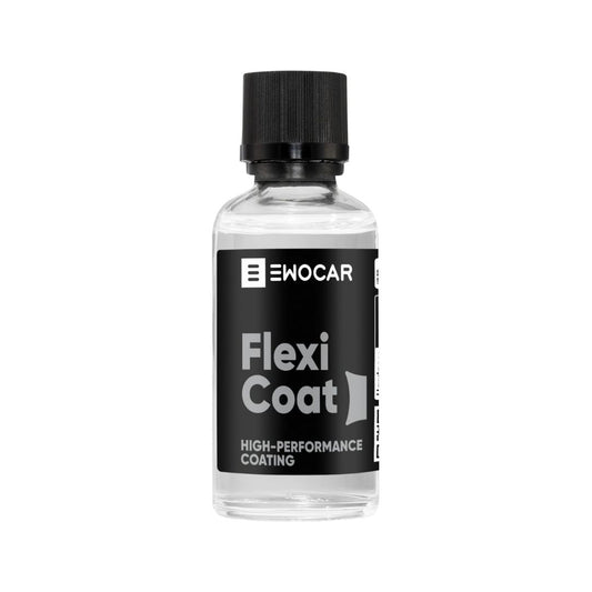 Bottle of Ewocar Flexi Coat high-performance coating on a white background