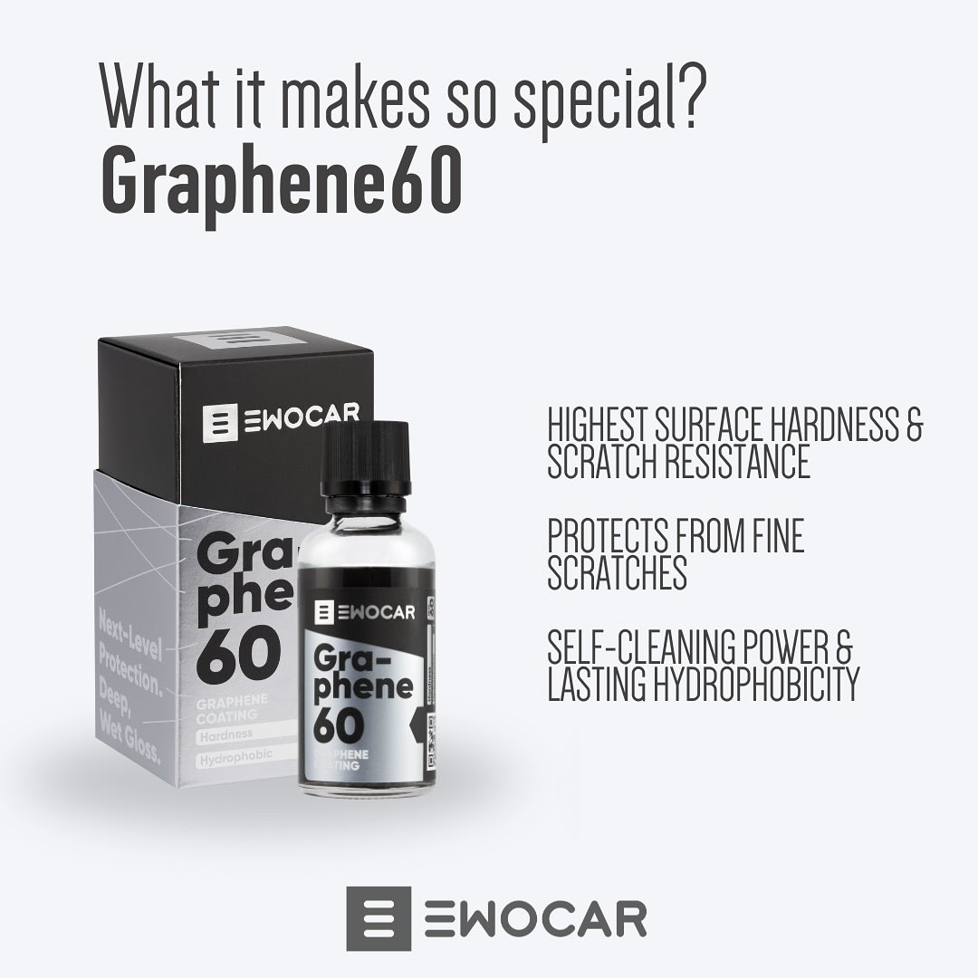 EWOCAR Graphene 60 product with packaging on a white background