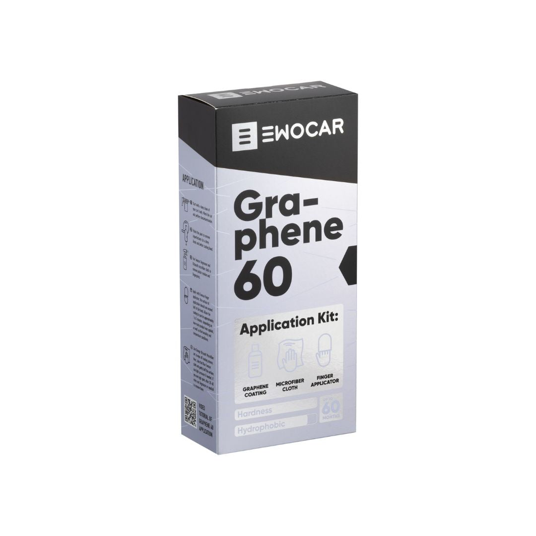 EWOCAR Graphene 60 Application Kit packaging on a white background