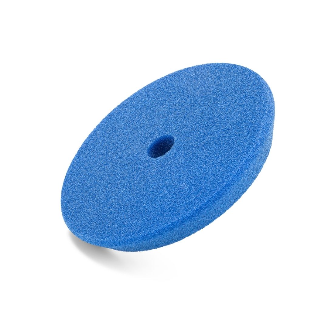 Blue EWOCAR foam pad on a white background
