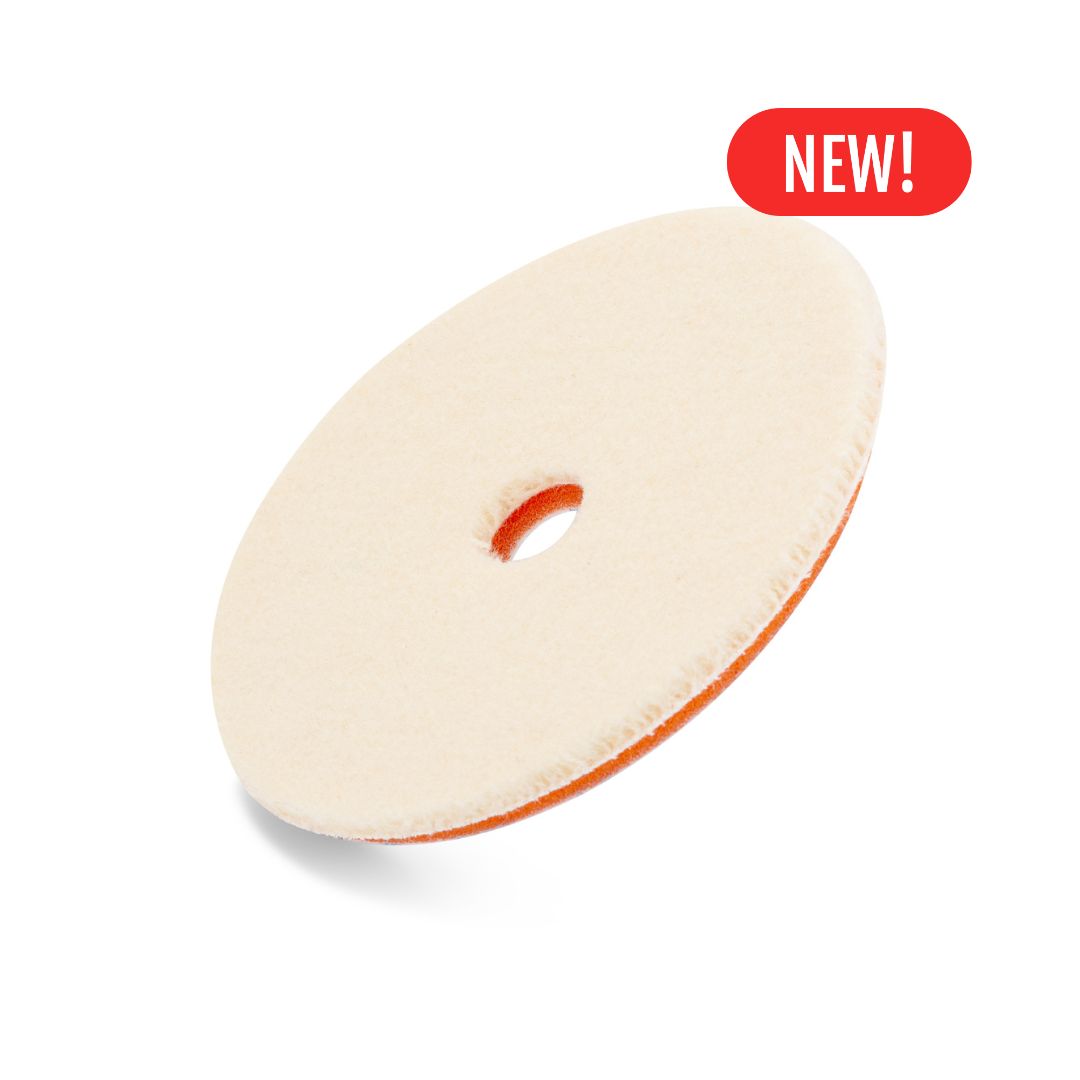 EWOCAR Polishing Pad Wool White 5" - Heavy Cut EWOCAR