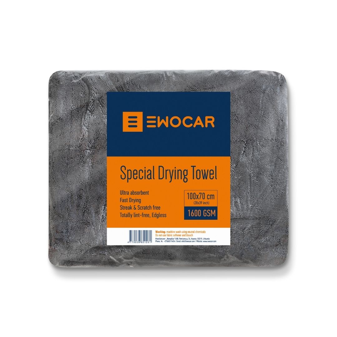 EWOCAR Twisted Loop Drying Towel 1600gsm/70x100cm EWOCAR
