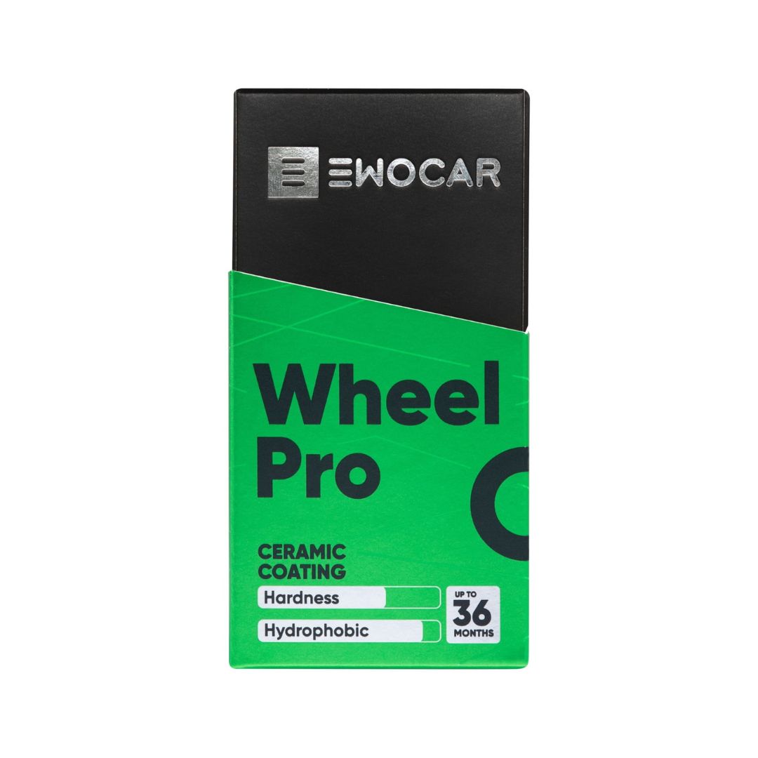 EWOCAR Wheel Pro ceramic coating packaging on a white background