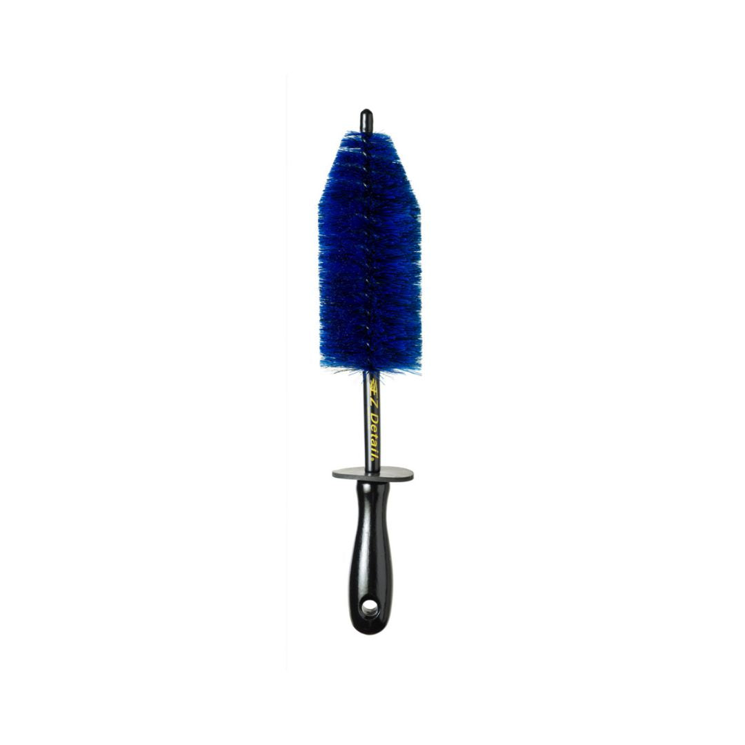 EZ Detail Mini Brush – compact, non-scratch detailing brush for cleaning tight spaces on wheels, engine bays, and intricate areas. Safe for all finishes. EZ Detail Brush Ireland