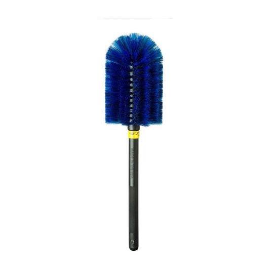 EZ Detail Go Brush – compact wheel and wheel arch cleaning brush with flexible, non-scratch bristles and a rubber-coated handle for safe detailing. EZ Detail Brush Ireland