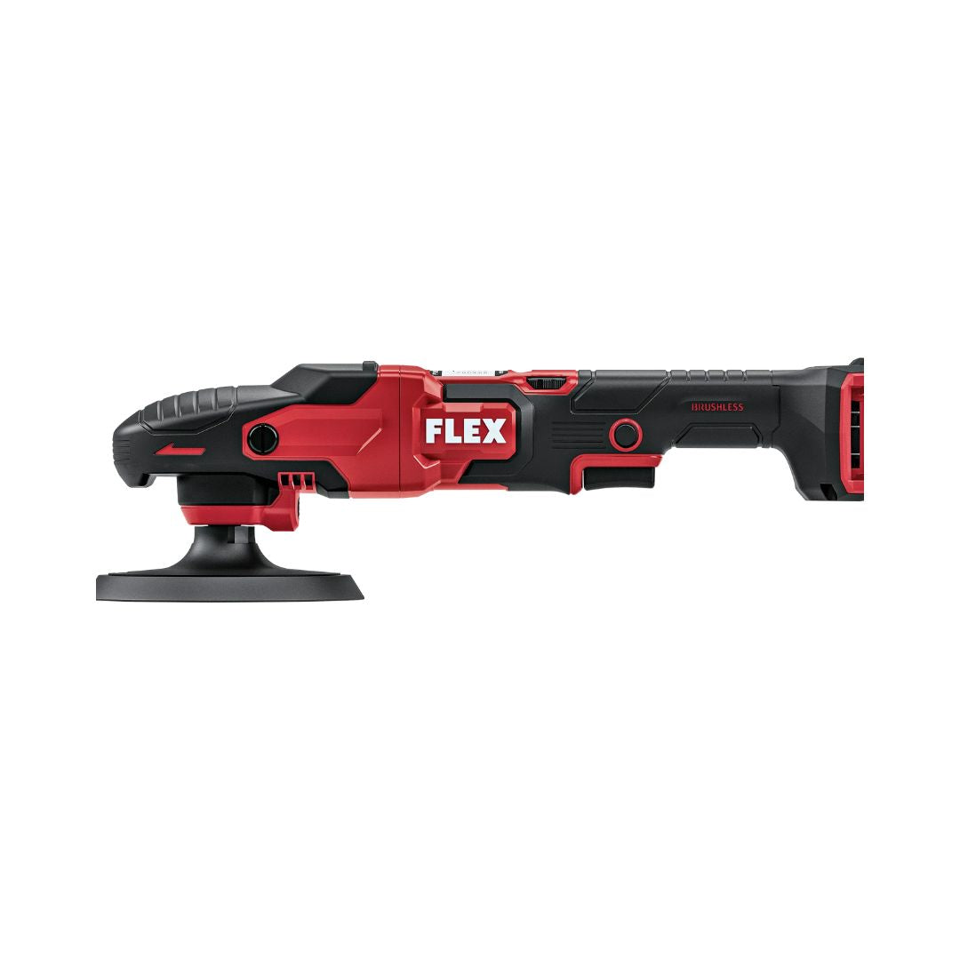 Red and black power tool with 'Flex' branding on a white background Flex PE 150
