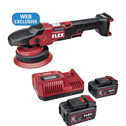 Flex XFE 15 150 Cordless Dual Action Polisher Kit