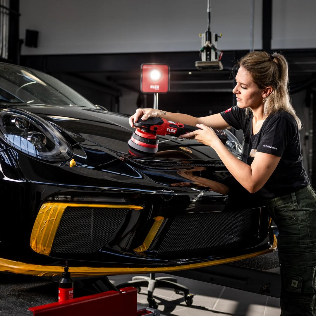 Flex XFE 15 150 Cordless Dual Action Polisher Kit