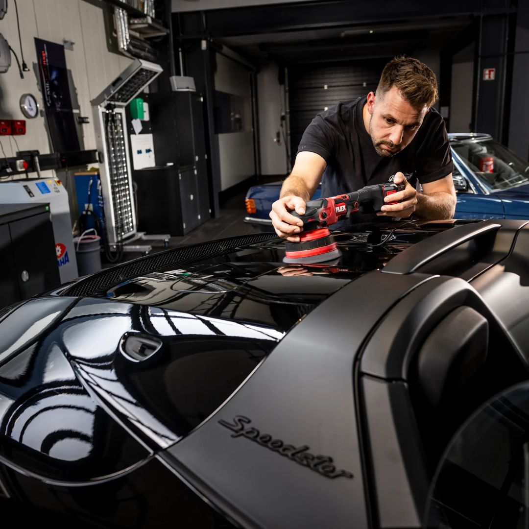 Flex XFE 15 150 Cordless Dual Action Polisher Kit