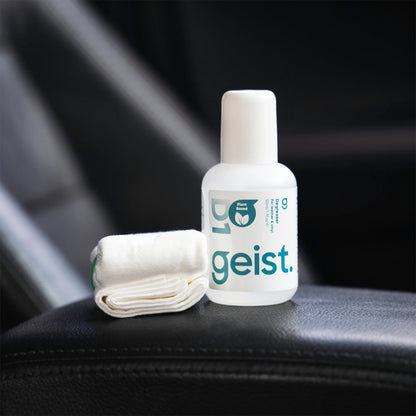 Geist Steering Wheel Restoration Kit for black steering wheel. Fix worn steering wheel. Geist Leather Care Ireland