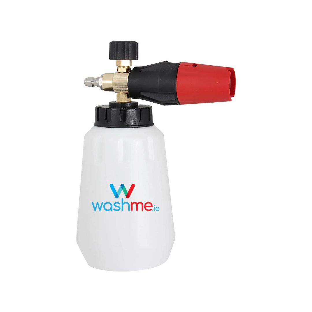 washme.ie High Pressure Car Wash Snow Foam Lance/ Foam Cannon. Snow foam lance is also called foam lance, foam cannon, foam generator, foam nozzle, foam gun. Best Foam gun Ireland