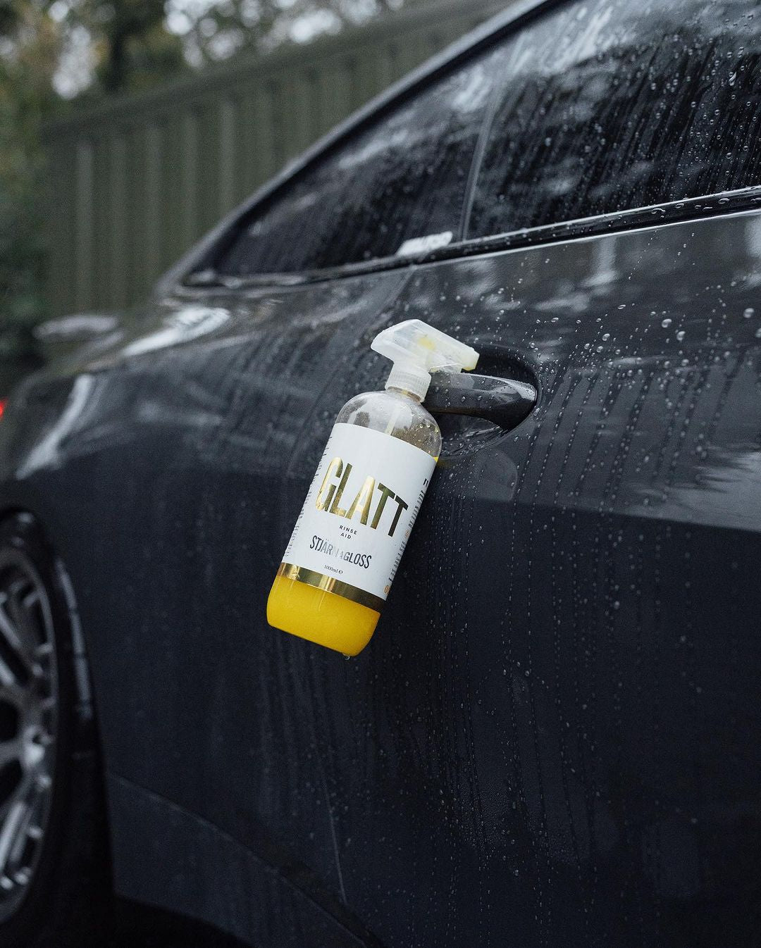 Stjarnagloss Glatt hydrophobic and Water repellent rinse aid for coating your car quickly after washing. Stjarnagloss Ireland, Stjarnagloss Cork Ireland