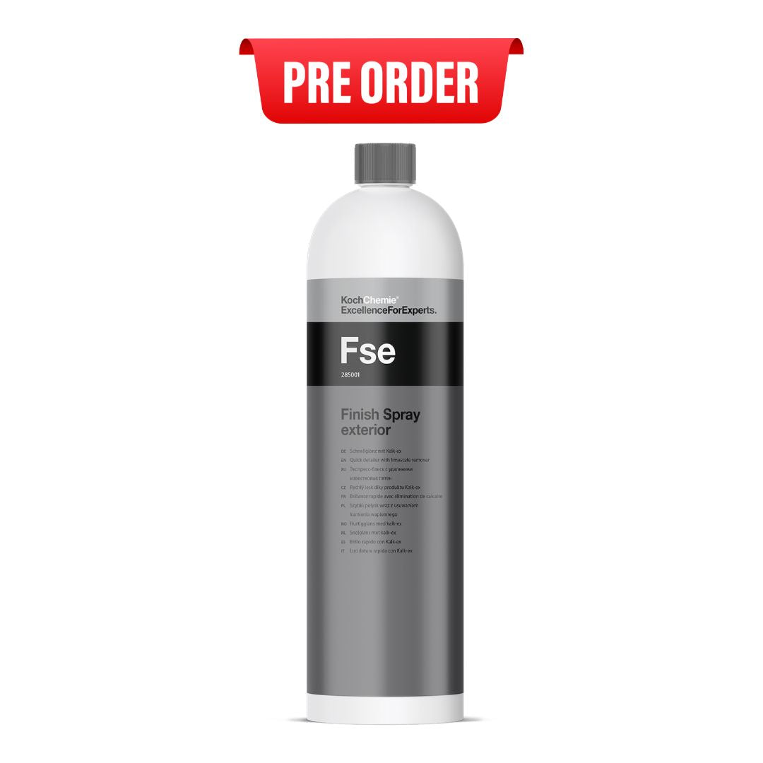 Koch Chemie FSE Finish Spray Exterior - Quick Detailer and Water Spot Remover pre-order. Koch Chemie Ireland