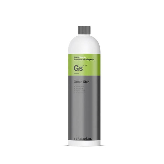 Koch Chemie Green Star GS bottle on a white background