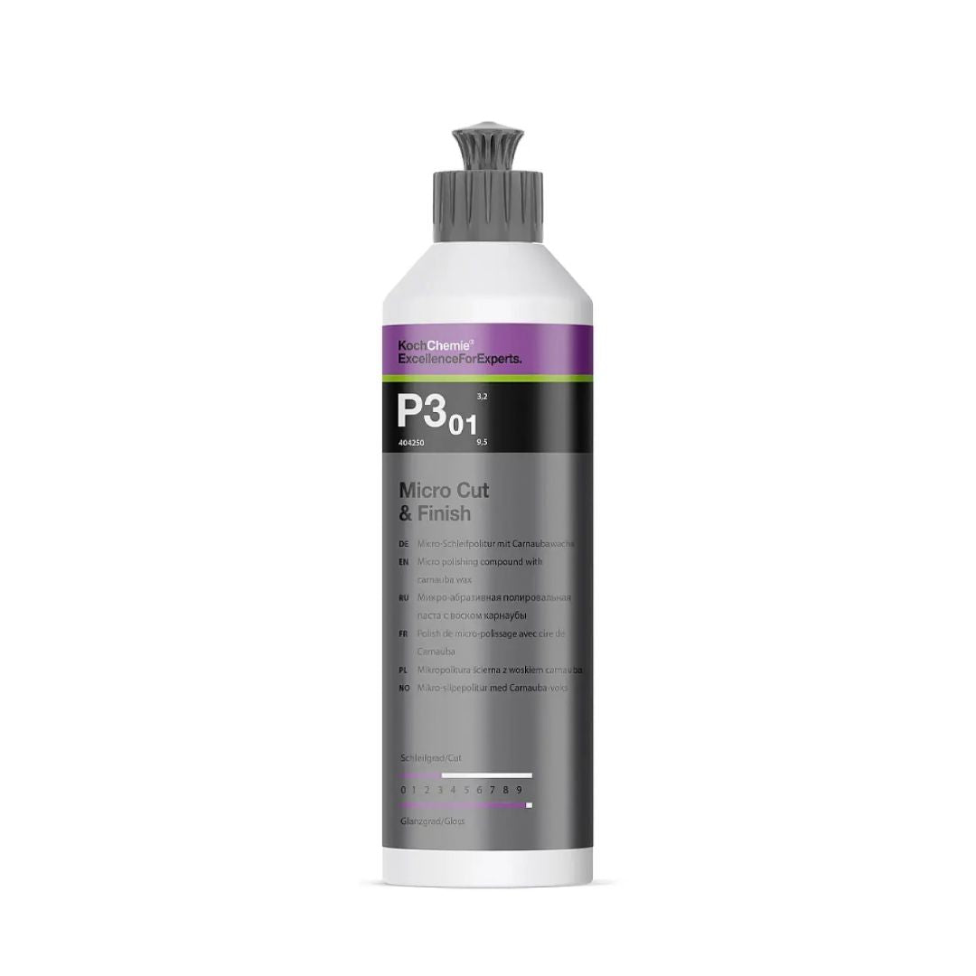Koch Chemie Micro Cut M3.02.  250ml on white background.