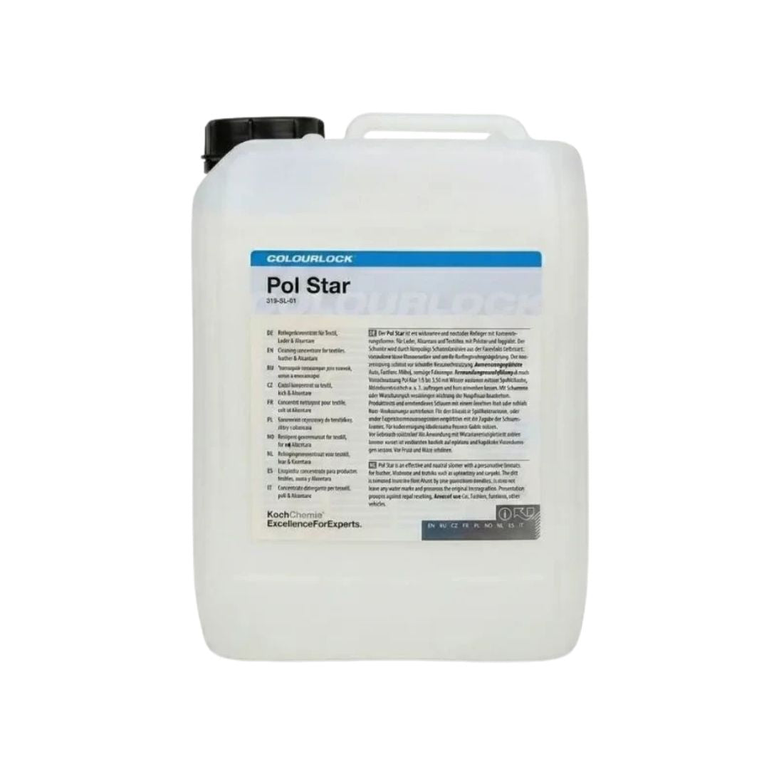 Koch Chemie Pol star PO Car Care Pol Star 5L jerry can on a white background