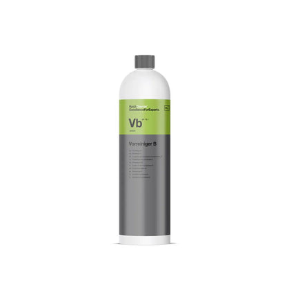 Bottle of Koch Chemie VB Highly Concentrated Pre-Cleaner shampoo on a white background