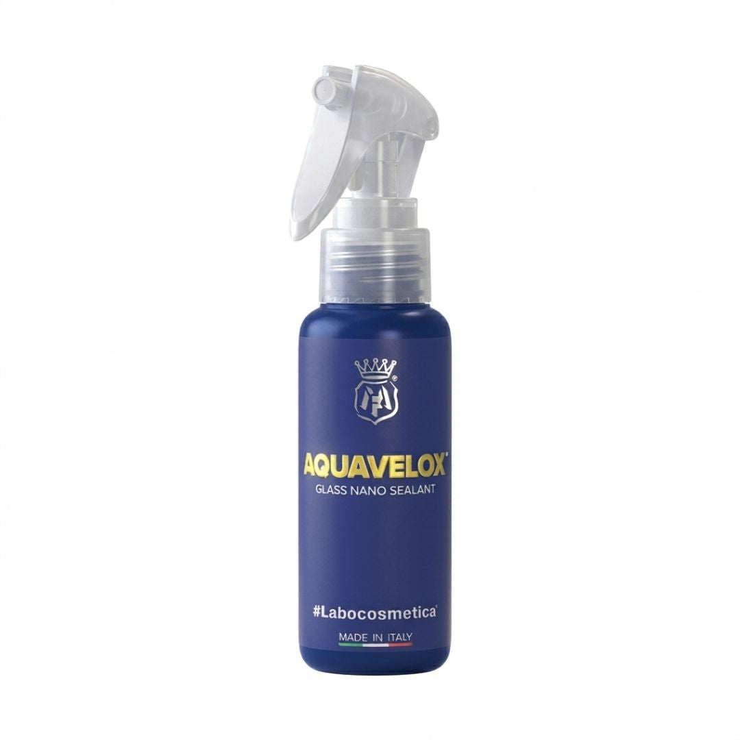 Labocosmetica AQUAVELOX Glass Coating Nano Sealant 100ml on white background