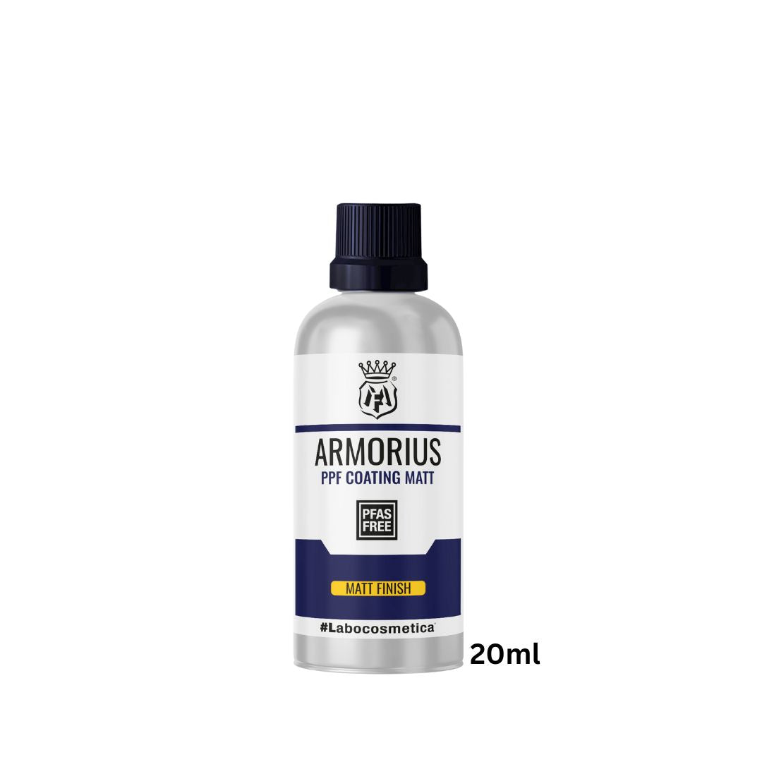 Bottle of Armorius PPF Coating Matt on a white background