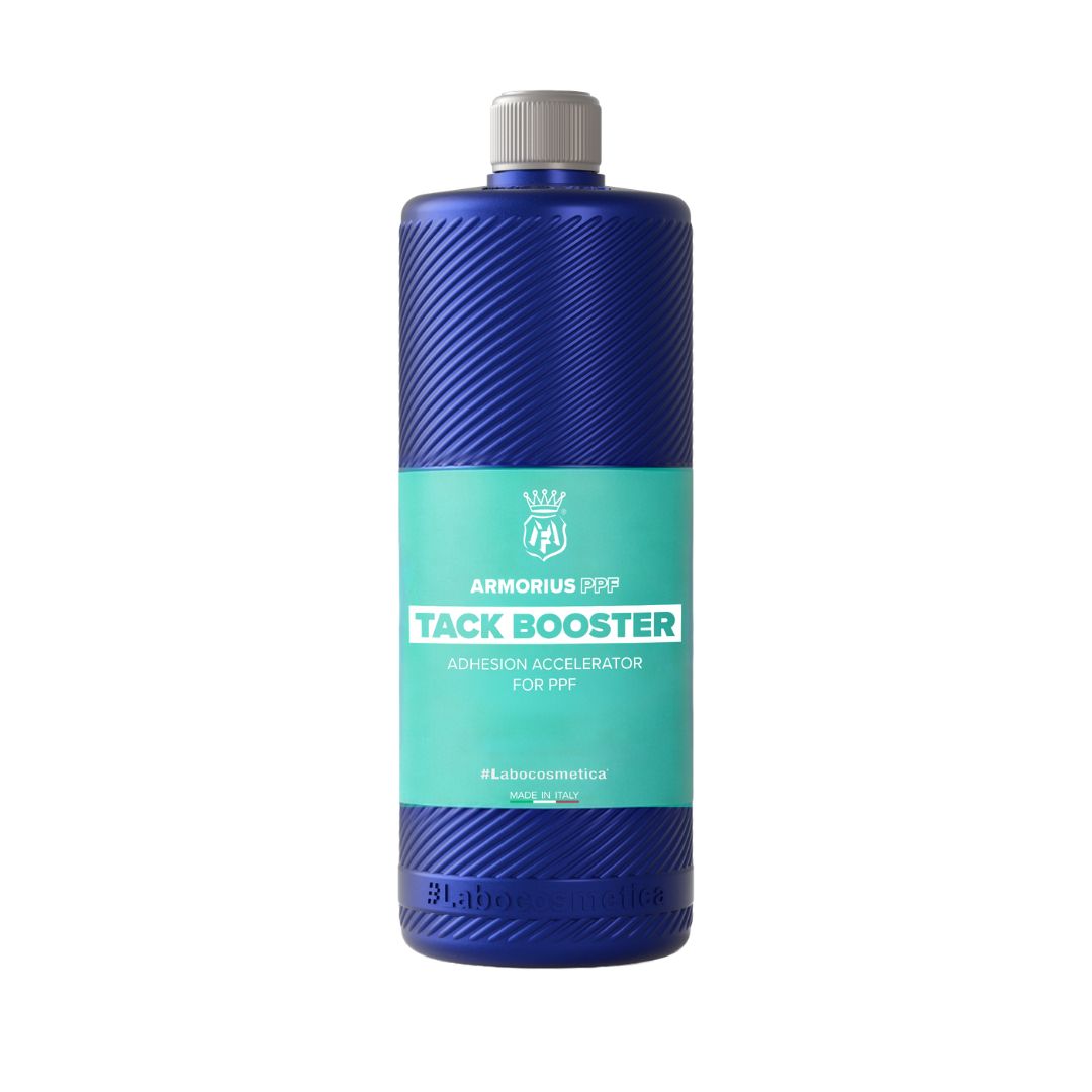Labocosmetica ARMORIUS PPF Tack Booster 1000ml in blue bottle on white background
