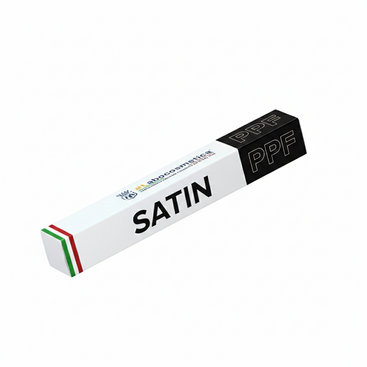 Box of Labocosmetica satin paint with 'PPF' branding on a white background