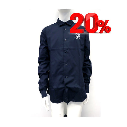 Labocosmetica shirt. blue with Labocosmetica logo. Labocosmetica Cork Ireland