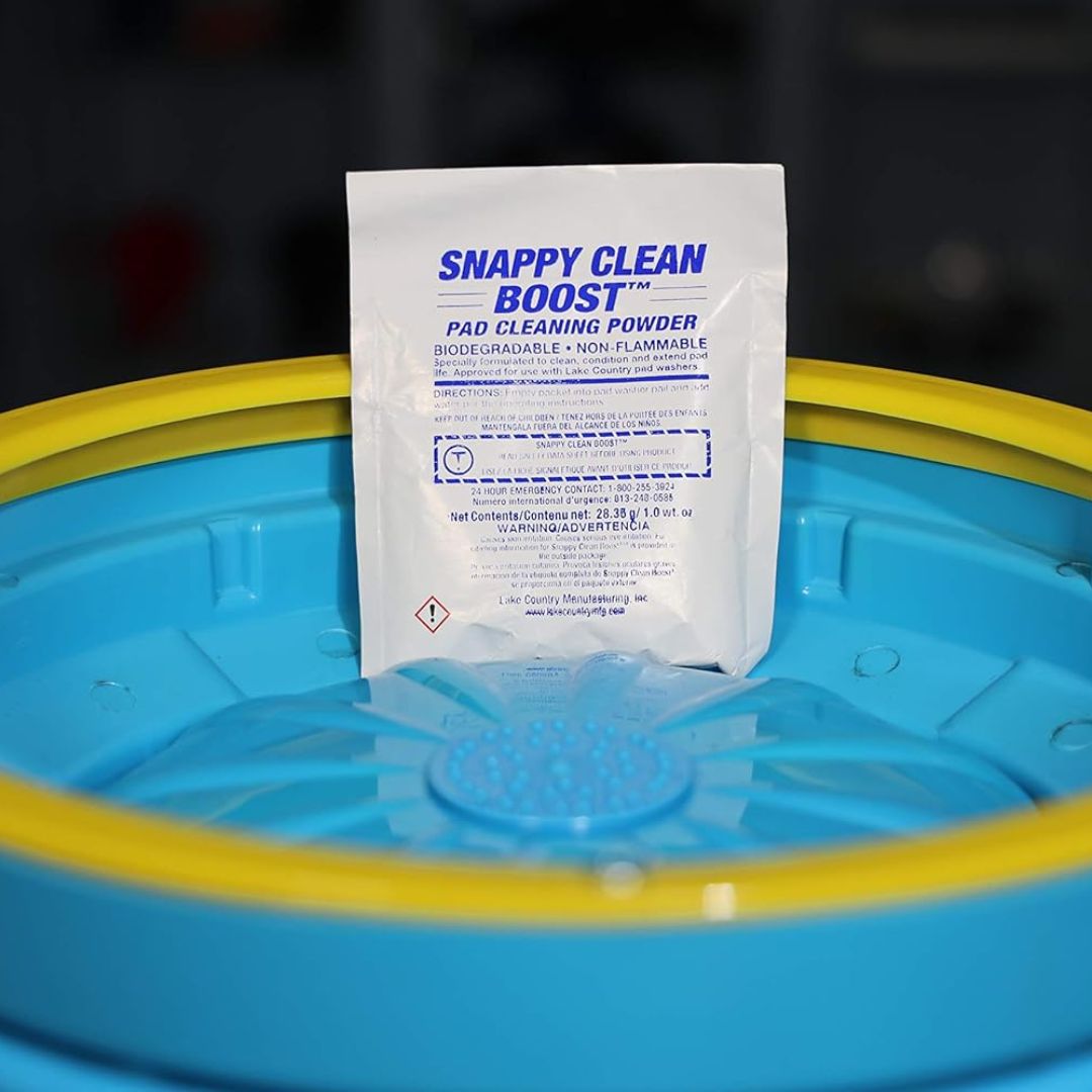 Lake Country Snappy Clean - Polishing Pad Cleaning Powder. Lake Country Snappy Clean will keep your polishing pads clean, soft, and supple. Lake Country Ireland. Lake Country Cork Ireland