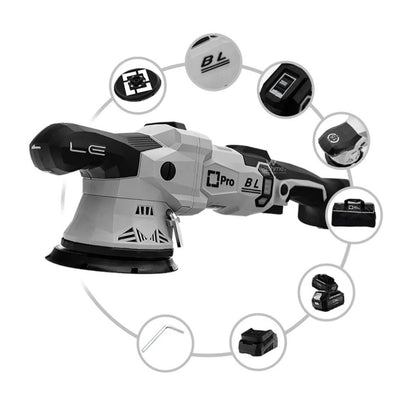 Liquid Elements A4500 Pro - 15mm Cordless Dual Action Polisher