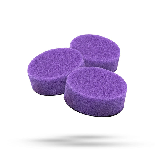 40mm polishing pad purple. Liquid Elements Pad Boy V2 Advanced polishing pads in 40mm are the perfect size for the Liquid Elements A1000 mini battery polishing machine.