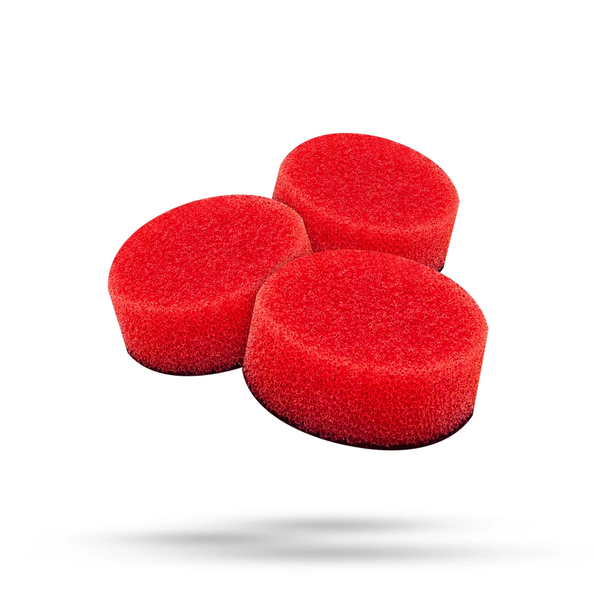 40mm polishing pad red. Liquid Elements Pad Boy V2 Advanced polishing pads in 40mm are the perfect size for the Liquid Elements A1000 mini battery polishing machine.