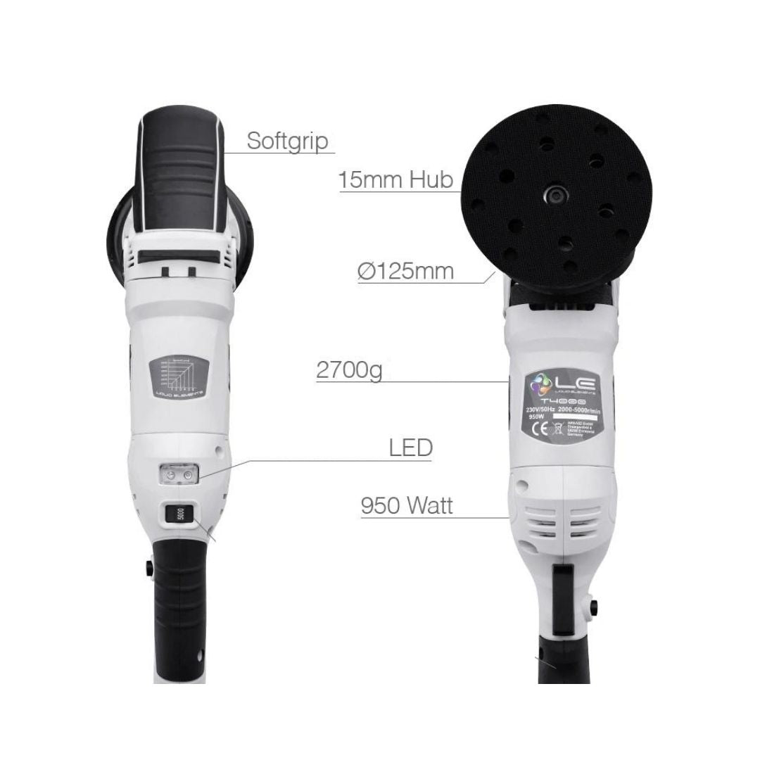 Liquid Elements T4200 - 15mm Orbit Dual Action Polisher