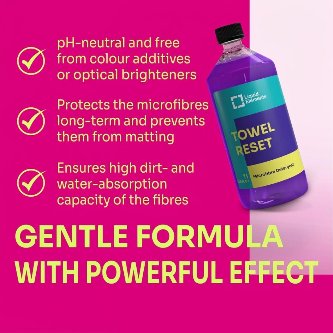 Liquid Elements Towel Reset - Microfibre Laundry Detergent 1L info