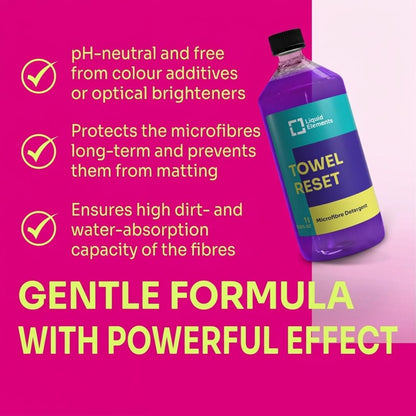Liquid Elements Towel Reset - Microfibre Laundry Detergent 1L info