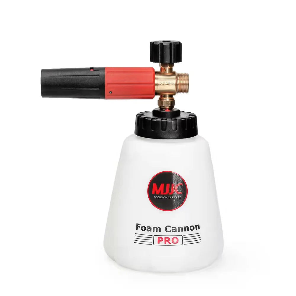 MJJC Snow Foam Cannon Pro V2.0 - 1/4"Quick Release. Best Snow foam Gun. Wide bottle opening for easy fill. Thick snow foam. Best for professional snow foam gun. Snow foam gun for bilt hamber, autoglym, ADBL, Labocosmetica. MJJC Ireland. MJJC Cork Ireland