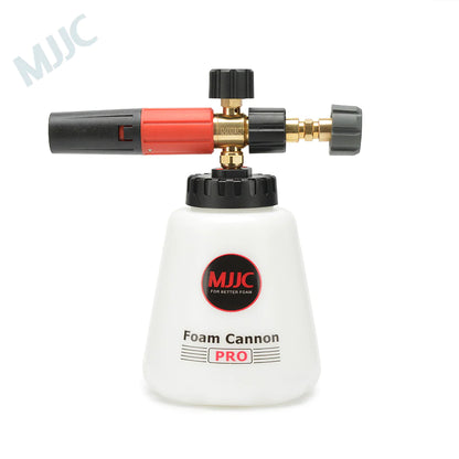 MJJC Snow Foam Cannon Pro V2.0 - Karcher HD (HDS) Pro. Best Snow foam Gun. Wide bottle opening for easy fill. Thick snow foam. Best for professional snow foam gun. Snow foam gun for bilt hamber, autoglym, ADBL, Labocosmetica. MJJC Ireland. MJJC Cork Ireland