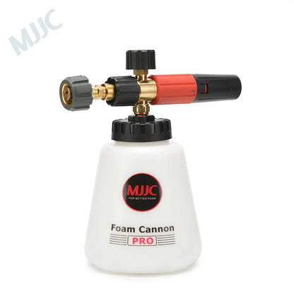 MJJC Snow Foam Cannon Pro V2.0 - Karcher HD (HDS) Pro. Best Snow foam Gun. Wide bottle opening for easy fill. Thick snow foam. Best for professional snow foam gun. Snow foam gun for bilt hamber, autoglym, ADBL, Labocosmetica. MJJC Ireland. MJJC Cork Ireland