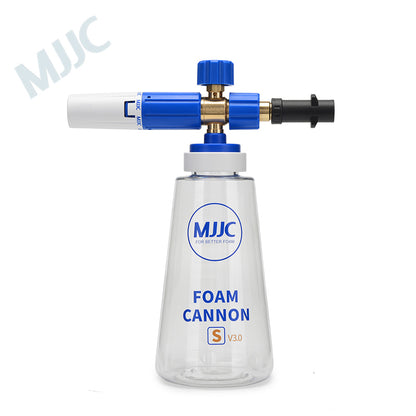 MJJC Snow Foam Cannon S V3.0 - Karcher K-Series. Karcher K2, K3, K4, K5 and K7. Best Snow foam Gun. Wide bottle opening for easy fill. Thick snow foam. Best for professional snow foam gun. Snow foam gun for bilt hamber, autoglym, ADBL, Labocosmetica. MJJC Ireland. MJJC Cork Ireland