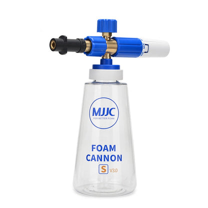 MJJC Snow Foam Cannon S V3.0 - Karcher K-Series. Karcher K2, K3, K4, K5 and K7. Best Snow foam Gun. Wide bottle opening for easy fill. Thick snow foam. Best for professional snow foam gun. Snow foam gun for bilt hamber, autoglym, ADBL, Labocosmetica. MJJC Ireland. MJJC Cork Ireland