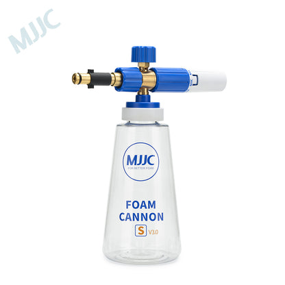 MJJC Snow Foam Cannon S V3.0 - Nilfisk, Gerni & Stihl. Best Snow foam Gun. Wide bottle opening for easy fill. Thick snow foam. Best for professional snow foam gun. Snow foam gun for bilt hamber, autoglym, ADBL, Labocosmetica. MJJC Ireland. MJJC Cork Ireland