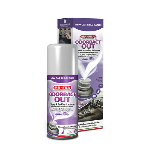 MaFra Odorbact Out Air Condition Sanitiser with New Car Scent 150ml