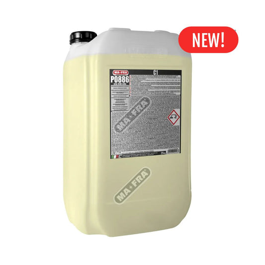 MaFra C1 High Foam Prewash 25L on white background with "new" label. MaFra Ireland