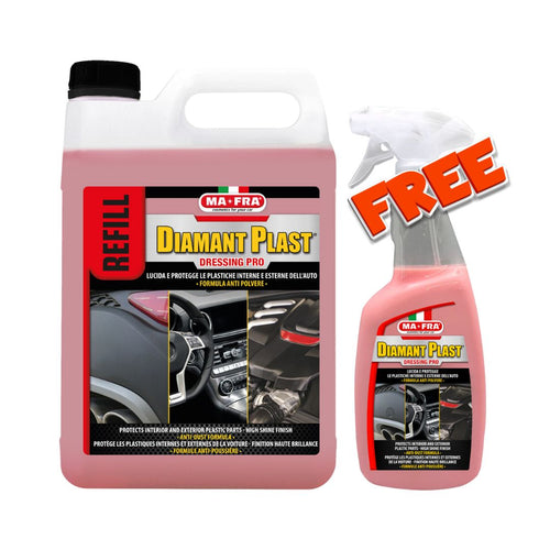 MaFra Diamant Plast Pro Plastic Trim Dressing & Dashboard Shine